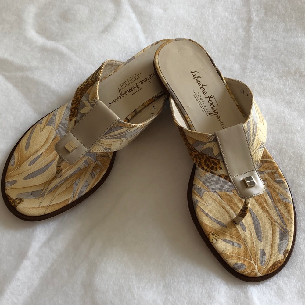 Salvatore Ferragamo size 8 sandals. Authentic, brand new.
